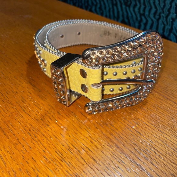 π―π΅ B.B Simon / SWAROVSKI SUNSHINE - HORSESHOE B.B. Simon / Yellow/YELLOW π―π΅ - Picture 4 of 8